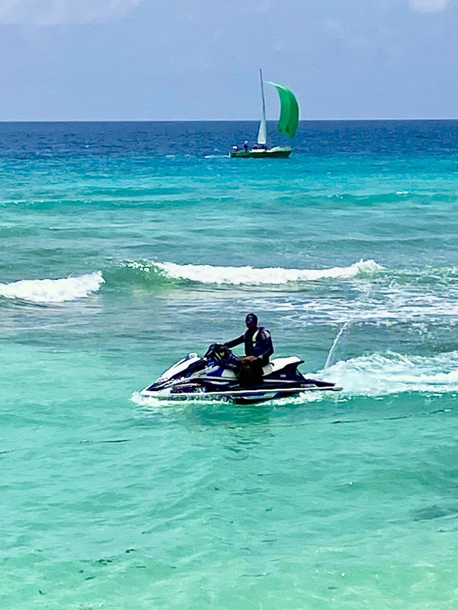CPercySearle's tweet photo. #Barbados colourful day on the water #StLawrenceGap β¦@CraigSearle1β© https://t.co/t8KWDIxqzP