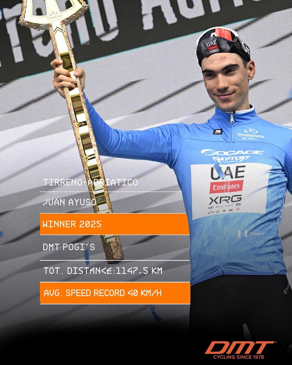 mauro_scovenna's tweet image. Vamosssss Ayusoooo 🔱🏁🚲🥂
#Dmtcycling 🚲👋
#TirrenoAdriatico25🔱🏁