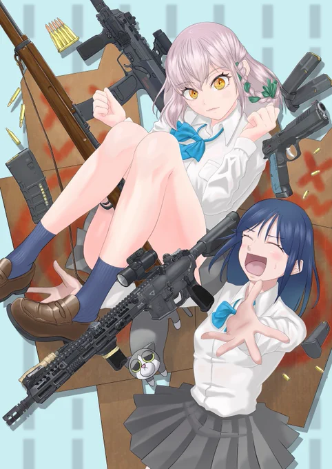 銃がたくさんのイラストをお楽しみください(^^) 
