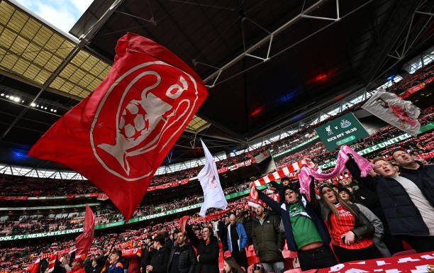 LFCphoto's tweet photo. #LFC #LIVNEW #CarabaoCup #Wembley #Liverpool #AnfieldSouth https://t.co/e1DIpPTPbf