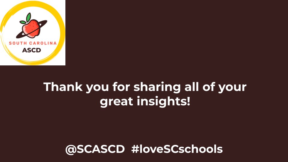 Shaunita Grase, NASM-CNC, NASM-CPT (@coachgrase) on Twitter photo 🌟Thank you for joining tonight’s chat! Your insights were invaluable. Let’s keep prioritizing safe, supportive schools where all students thrive.🍎#loveSCschools @SCASCD <a href="/Mr_DSingleton/">Mr. D. Singleton</a> 🌟Thank you for joining tonight’s chat! Your insights were invaluable. Let’s keep prioritizing safe, supportive schools where all students thrive.🍎#loveSCschools @SCASCD <a href="/Mr_DSingleton/">Mr. D. Singleton</a>