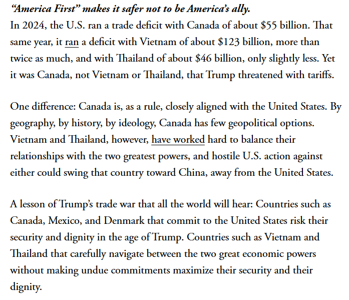 Robert46989257's tweet photo. this is not talked enough about. that all this talk about tariffs is another hundred treaties broken by Soviet Republican USA #TraitorNation #Extort
this should be the outcry. and the fact. treaties with the USA. understandings with the USA mean zilch☠️ $TSLA $NVDA #BoycottUSA https://t.co/URiL2A1o9t