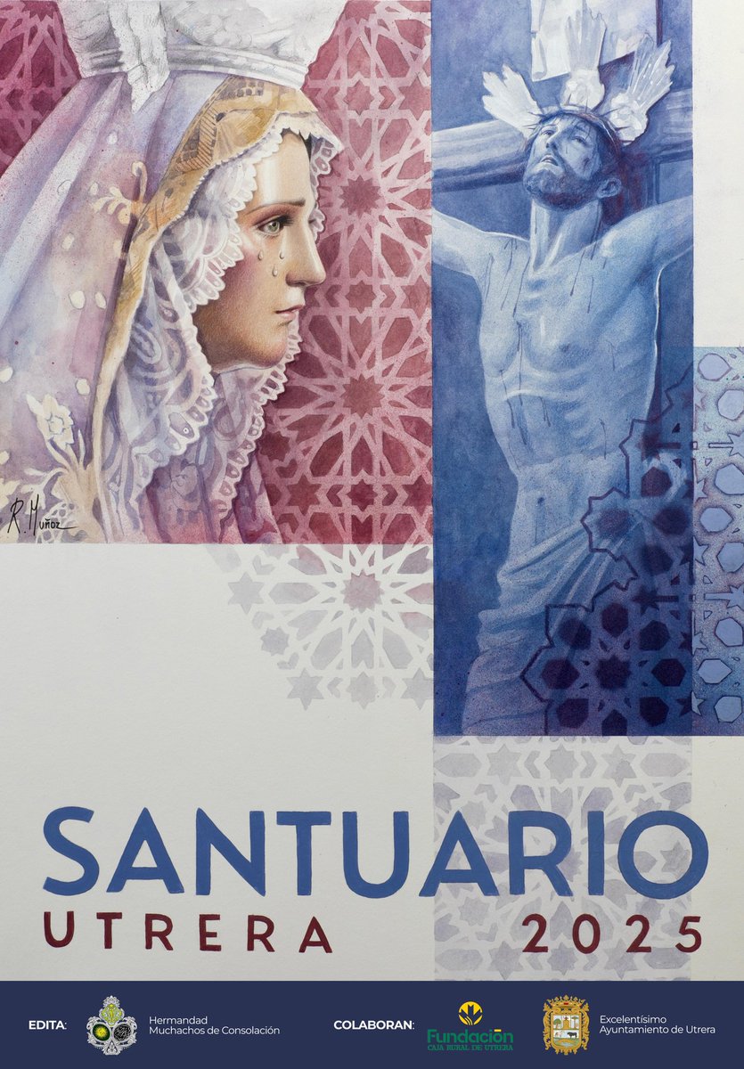 HDADMUCHACHOS's tweet photo. Queda presentado el cartel "Santuario" 2025, obra de D. Rafael Muñoz Granados.

#MuchachosdeConsolación #Santuario25 https://t.co/e48Cq8nZEa
