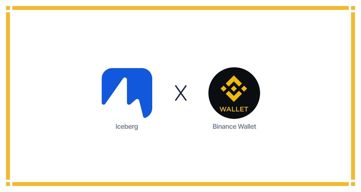 Iceberg (@0xiceberg_com) on Twitter photo Iceberg x <a href="/BinanceWallet/">Binance Wallet</a>
Iceberg has officially partnered with Binance Wallet, further strengthening our relationship with Binance.
We are now listed among the newly added dApps, marking another milestone in our development. Iceberg x <a href="/BinanceWallet/">Binance Wallet</a>
Iceberg has officially partnered with Binance Wallet, further strengthening our relationship with Binance.
We are now listed among the newly added dApps, marking another milestone in our development.
