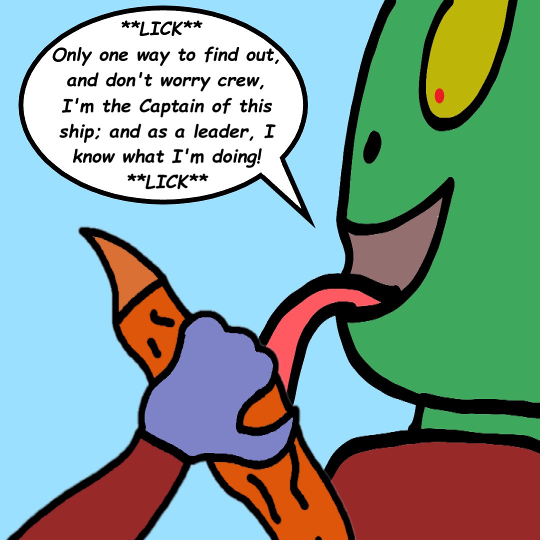 Well then, follow the leader?