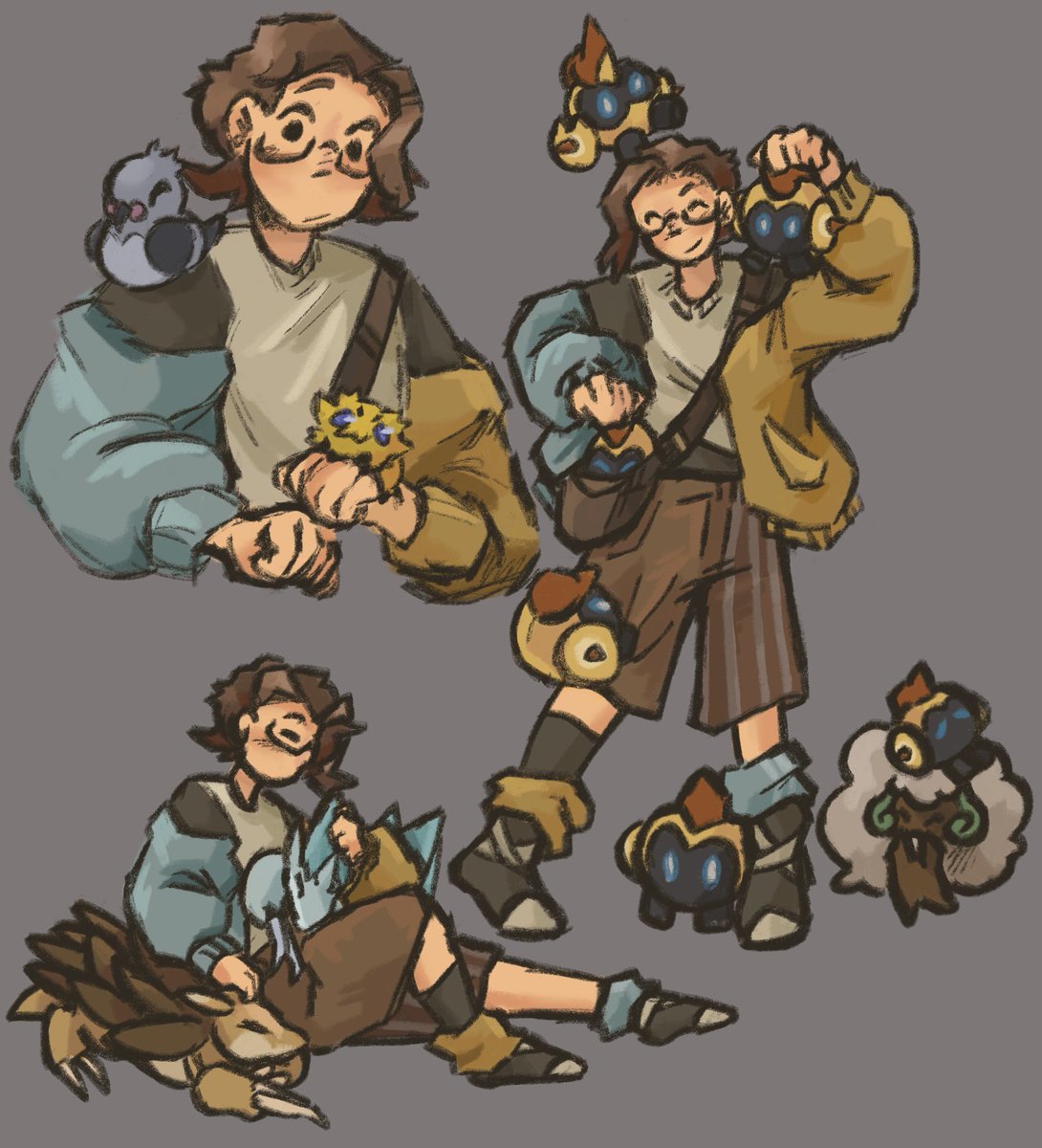 miniMunken_'s tweet photo. I love Pokémon so much, here is me in the Pokémon world :D

#oc #pokemon #pokesona https://t.co/YhSv9C6L1v