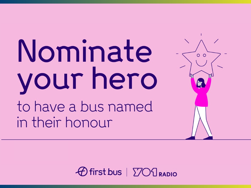 thisisyo1's tweet image. 🚨THIS IS YOUR LAST CHANCE!!!🚨

Nominate your hero to have a bus named after them in York!

ENTER HERE: yo1radio.co.uk/yo1-radio-spor…

#York #FirstBus #LocalHero @firstyork