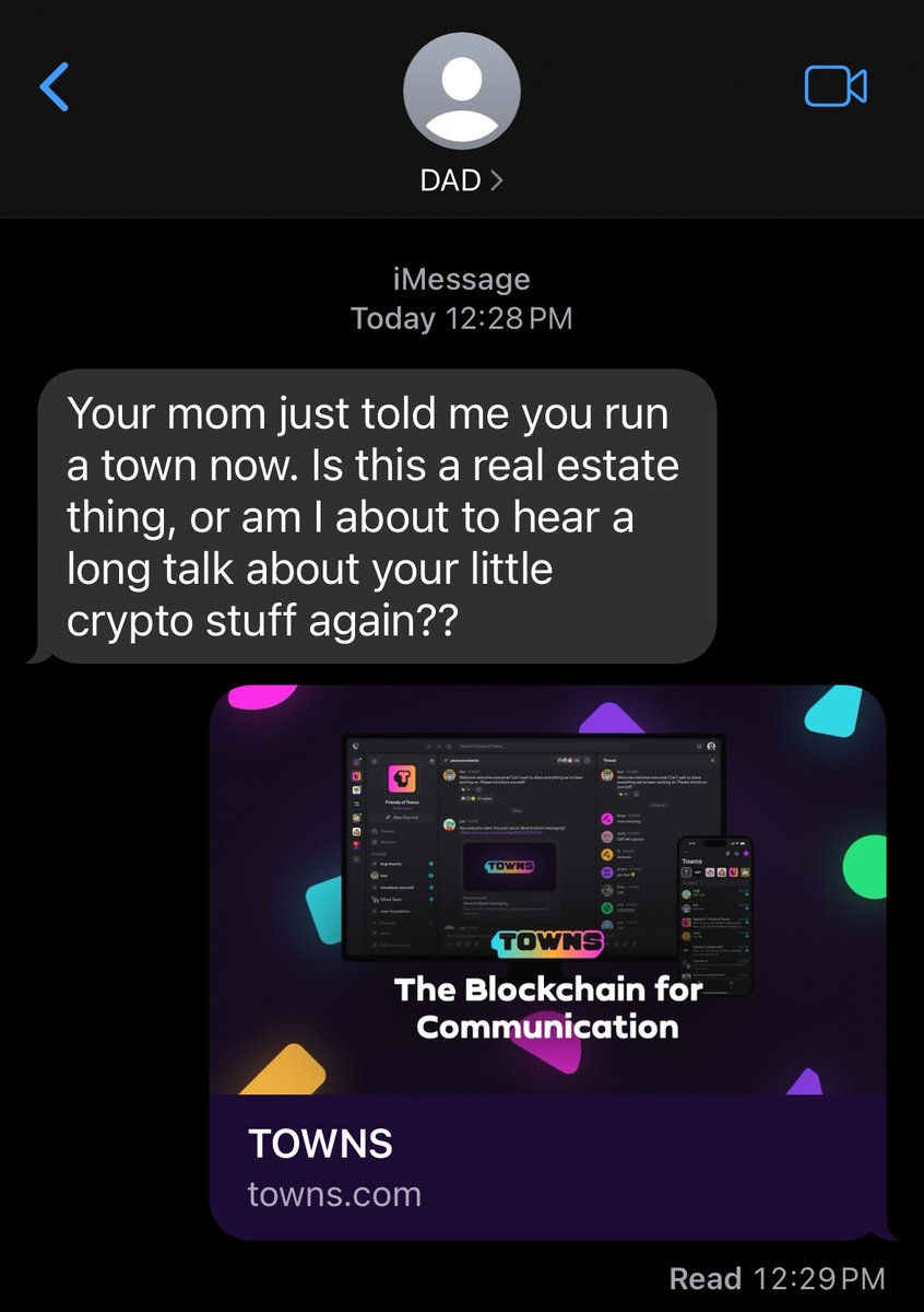 Towns App tweet media