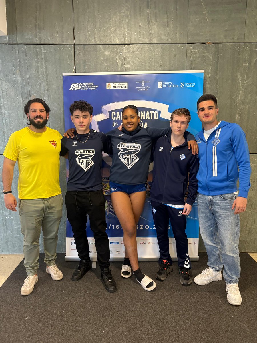 🔷ATLETISMO
Un cuarto y un sexto puesto son el balance para la Atlética Avilesina en el Campeonato de España Shot Track SUB16 <a href="/atletismoRFEA/">atletismoRFEA</a> disputado en Ourense. Daniel Garcia Gómez se hizo con el cuarto puesto en el 600 a centésimas de las medallas. Mientras Marileydis Savignon