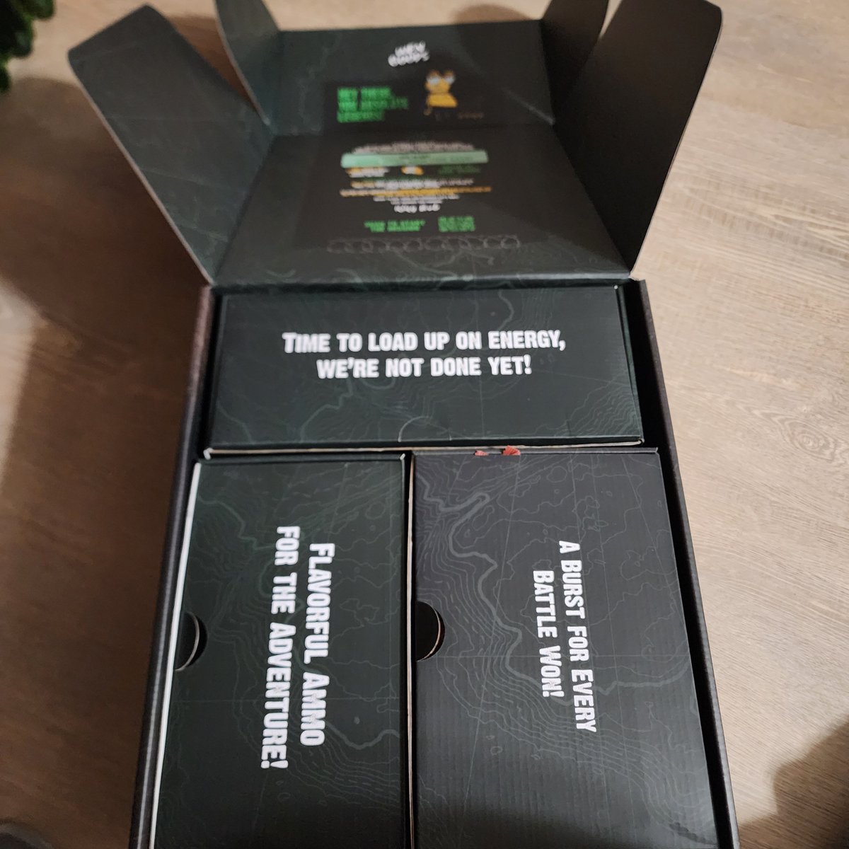 This has to be the most exciting (and heavy) box to get delivered thanks to a crypto project. Every time I've gotten one I've been pumped.
What's inside? Goods, so many goods. You'll have to check out <a href="/wen_goods/">WenGoods</a> to find out. I don't want to be accused of making people salivate