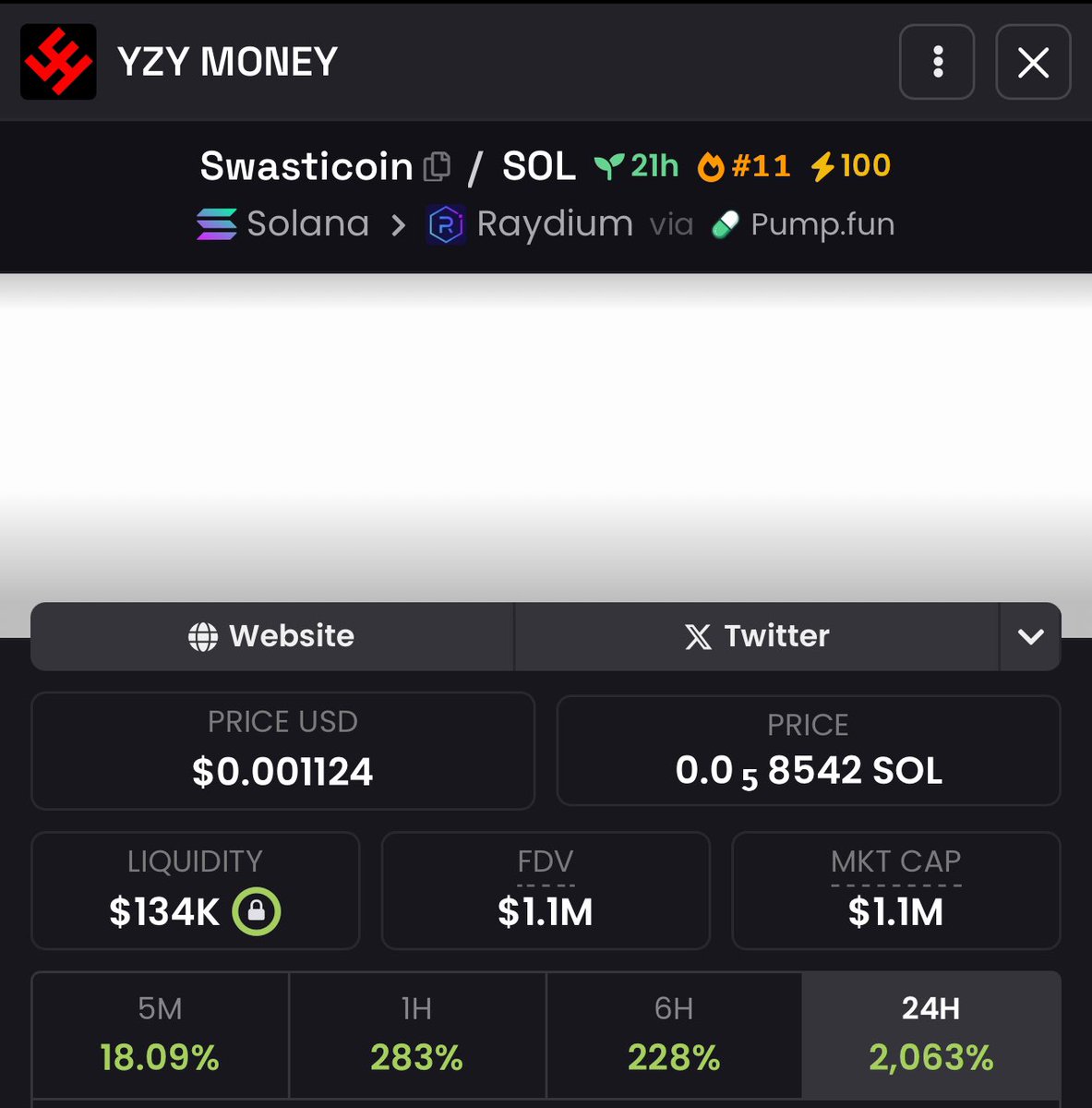 YZY MONEY

$SWASTICOIN 

REAL RECOGNIZE REAL