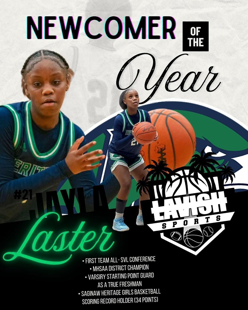 Congratulations to our Freshman of the Year winners on an outstanding season! Your journey for greatness has begun. #LavishSports🌴

<a href="/e10cooley/">Emmanuel Cooley</a> <a href="/Jayla38792643/">Jayla Laster</a>