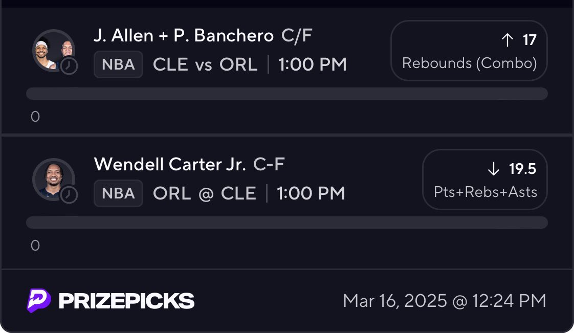This looks to good 🧪

#PrizePicks #PrizePicksNBA #PrizePicksToday #PrizePicksLocks #GamblingX #PlayerProps #UnderdogFantasy #DraftKings