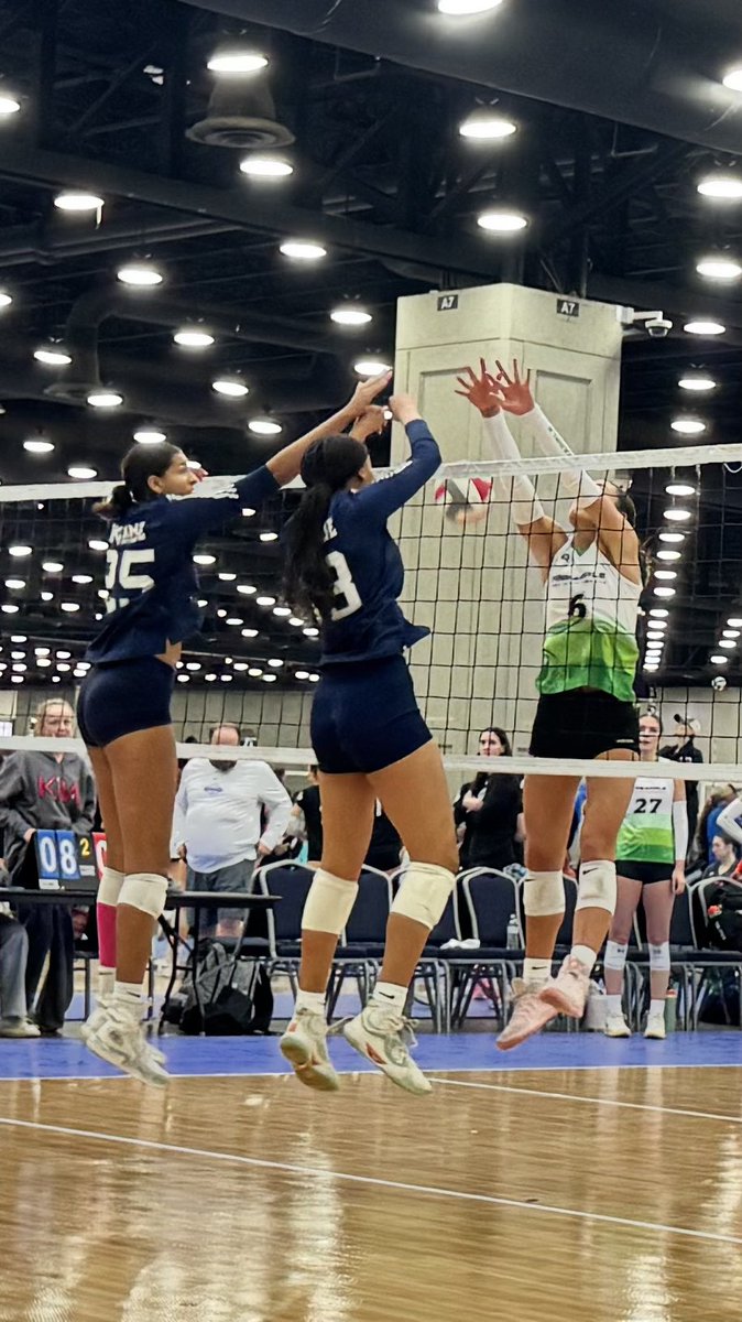 🌟 Exciting news! Milan Sayles, #13, is headed to Virginia Tech on a full scholarship! 🎉 This talented volleyball player from Tampa, FL is making a name for herself and coming into her own. Watch out, world—she's just getting started! 💪🏐 #VTHokies #MilanSayles #FutureStar