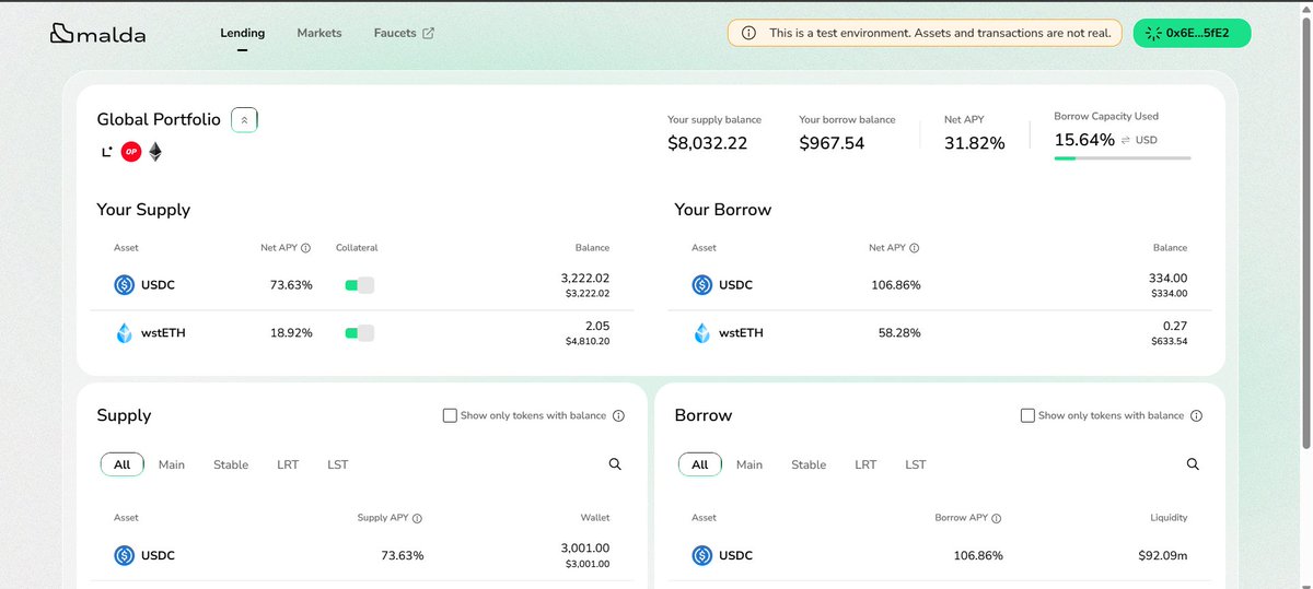 Sani47693334's tweet photo. Testing the Malda x RiscZero testnet was a great experience.However, transaction confirmations took quite some time,requiring patience.Despite the delays,all transactions went through eventually.I tested supply,withdrawal,deposits,and repayment functionalities on multiple chain https://t.co/H0Bza5Jlut
