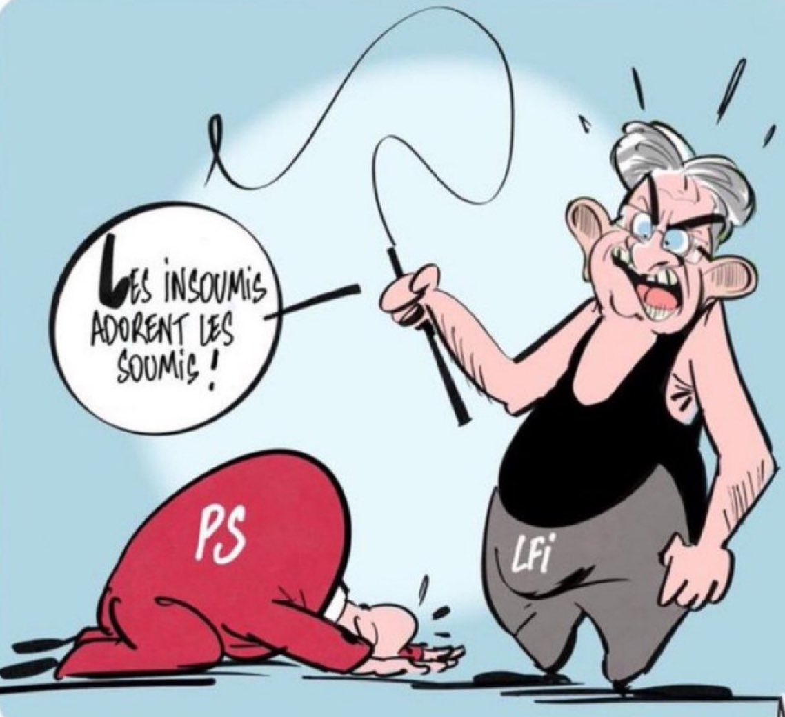 OPouhaer's tweet photo. @faureolivier Mais non pauvre dindon, arrête de mettre l’extrême droaaaate à toutes les sauces. Si t’as pas d’idée je t’en donne une:
Un bon thread sur le thème :
« Grandeur de décadence de la NUPES 2
dite "NFP" »,🙃
Ça serait passionnant de lire tes pensées sur l’époque du fouet 😅 https://t.co/N3hARDic83