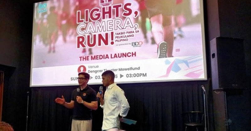 FashionPulis's tweet photo. Alden Richards and Company Lead Fun Run for Movie Industry Personnel