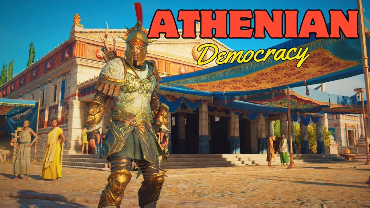 hinde_mr's tweet photo. POWER TO THE PEOPLE -  Exploring the birthplace of DEMOCRACY in Athens! | Teacher Plays AC Odyssey

#ClassicalCivilisation #AncientHistory #Athens #Democracy

https://t.co/EFtzpQMEwi https://t.co/NKAtmrNl8f