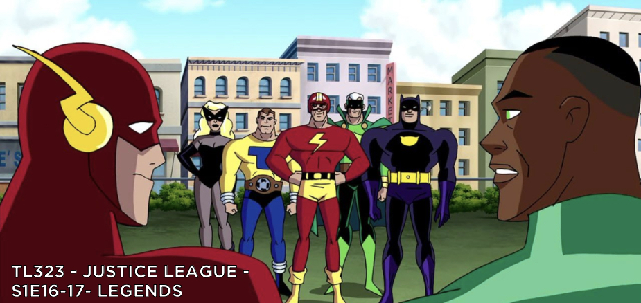 Our #JusticeLeague members are transported to a different reality where comic book heroes are real. But not everything is as it seems. Join us as we discuss S1E16 &amp; 17. tomorrowslegends.libsyn.com/tl323-justice-…