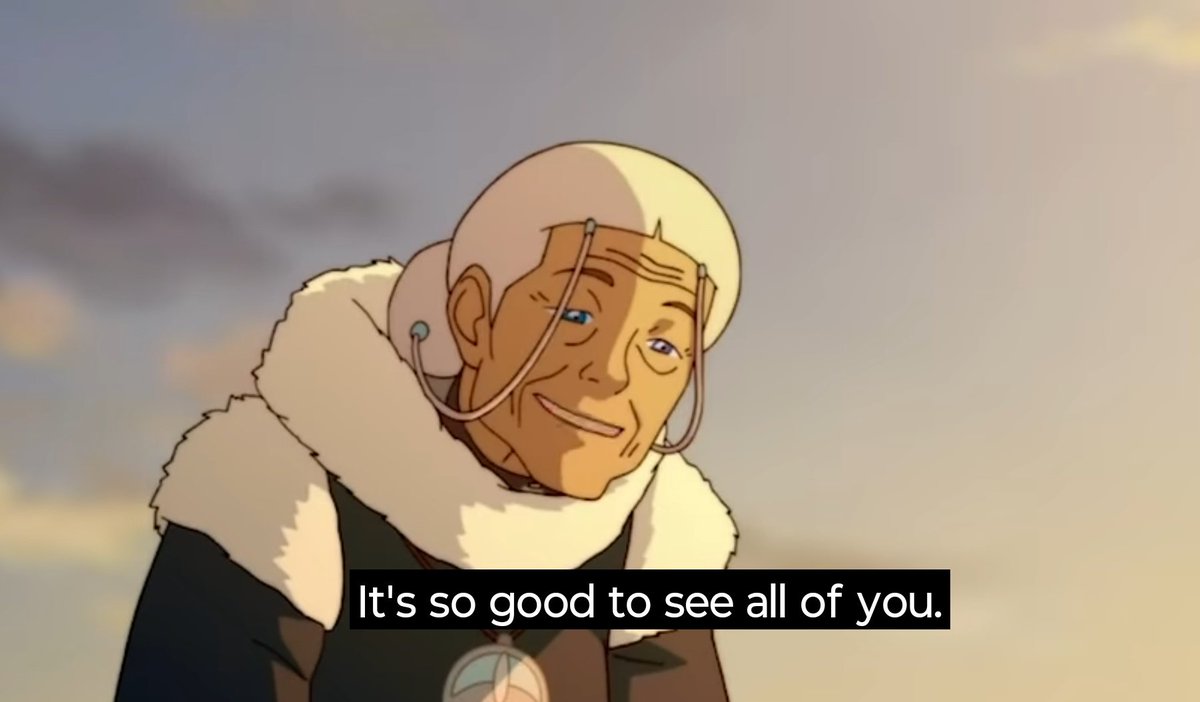 kataraesque's tweet photo. TLoK Granny Katara living in isolation to the point she hasn't even MET her grandkids before will never sit right with me 

Mind you this is the same Katara to whom community and family and friends meant the world!! https://t.co/6zX97Kkn8u