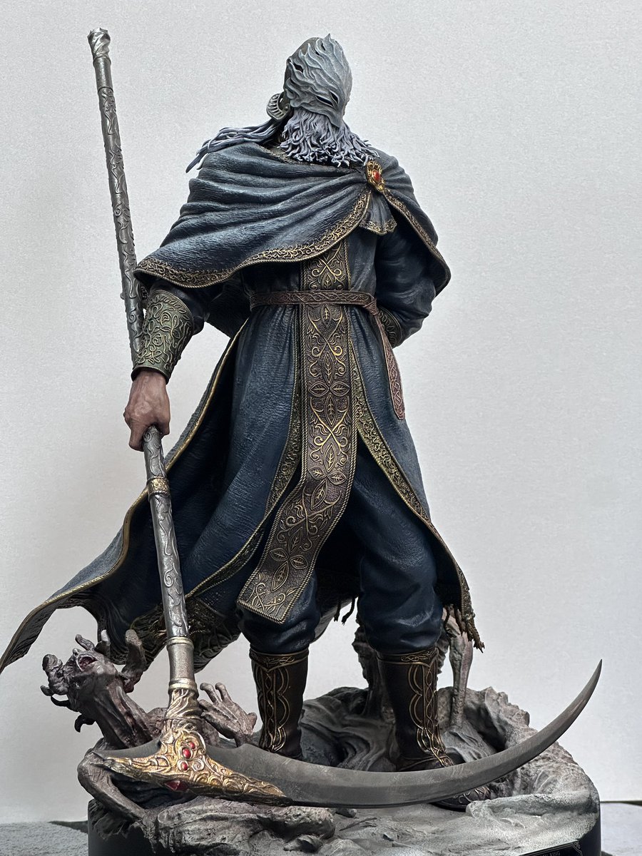 老兵安帕赫 wf2025w 委託上色
 #艾尔登法环 
 #模型涂装 
 #wf2025w