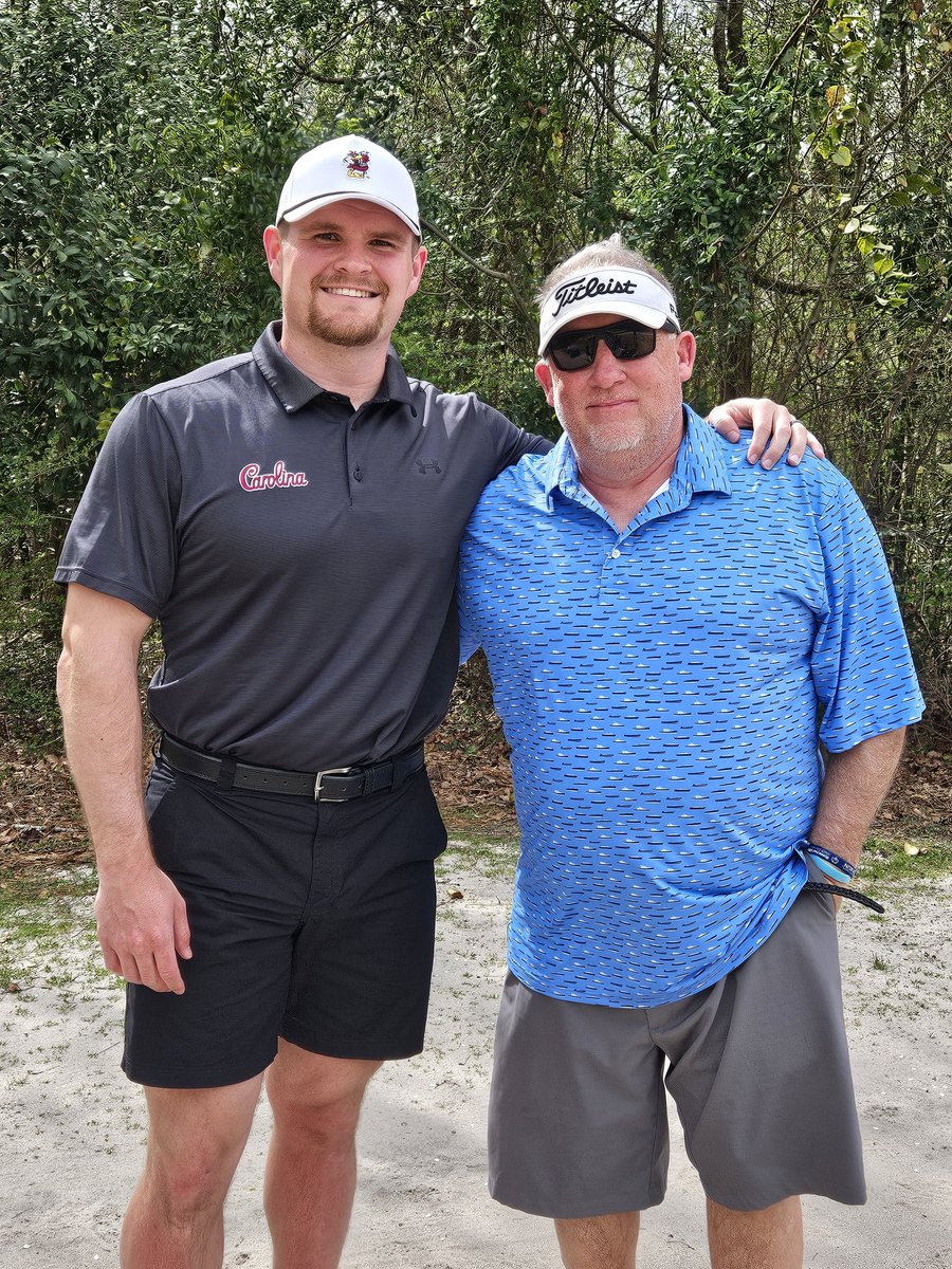 Coach4Life31's tweet photo. Great catching up with @cdrich91 yesterday and Mr Tommy on the golf course (The Wood)
#ACT25 https://t.co/CC3GIHgVmg