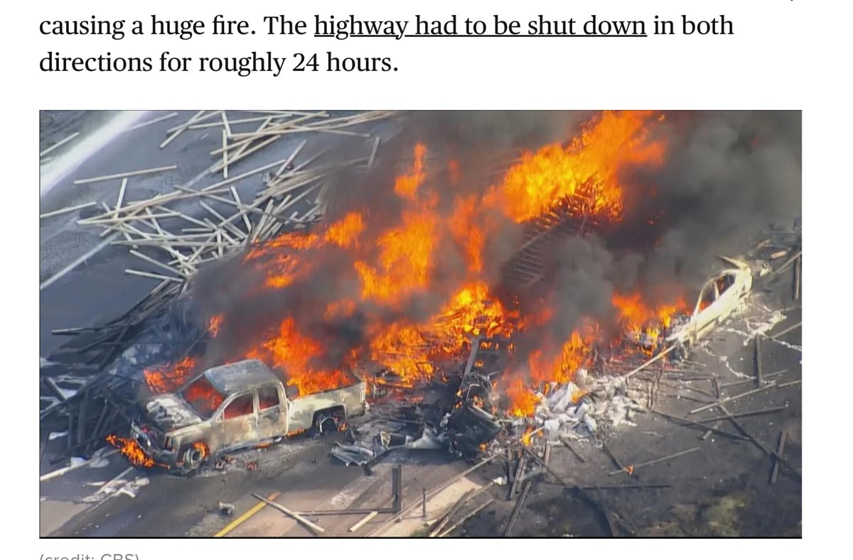 <a href="/WallStreetApes/">Wall Street Apes</a> I hope this becomes a national expectation - 
This can save lives.

4 People Dead, 16 more injured, Because a willfully negligent truck company put an illiterate Cuban immigrant behind the wheel of a Semi with less than 1 year experience and sent him careening through the Rocky