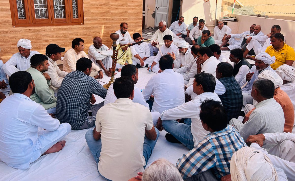 DeependerSHooda's tweet photo. आज अपने लोकसभा क्षेत्र के पारिवारिक साथियों के सुख-दुःख में। https://t.co/OWqaYY1bBl