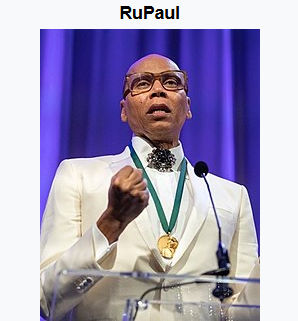 Alicoh1's tweet image. obsessed with the picture Wikipedia uses for RuPaul where she looks like the dictator of some small central African nation