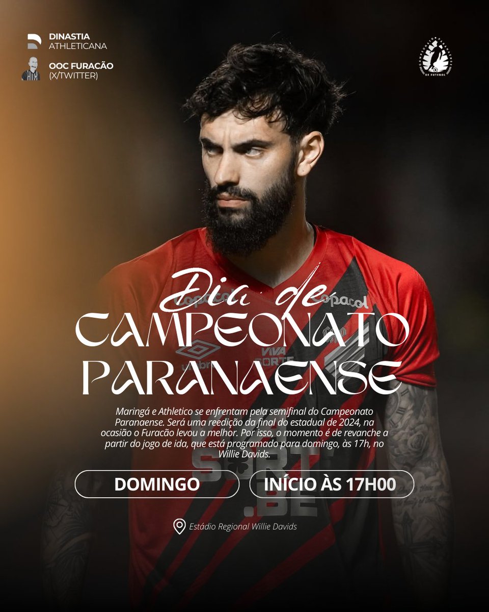 DIA DE SEMI-FINAL! DIA DE ATHLETICO! 🏆🖤