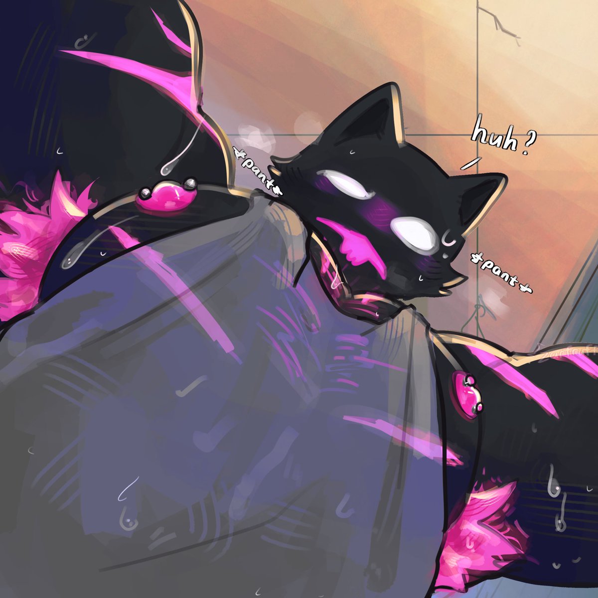 chubbiez_'s tweet photo. You tripped during Phantom Meowscles workout! What will you do?

#Fortnite #Fortniteart https://t.co/v66WespsD3