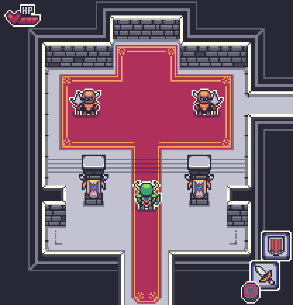 ShippuKirifuda's tweet photo. (Updated WIP) Top-Down Throne Room

I will blame Monster Hunter Wilds and Balatro now for the lack of progress. 😔

#WIP | #Workinprogress | #pixelart | #digitalart | #Aseprite https://t.co/B823uuRVoh