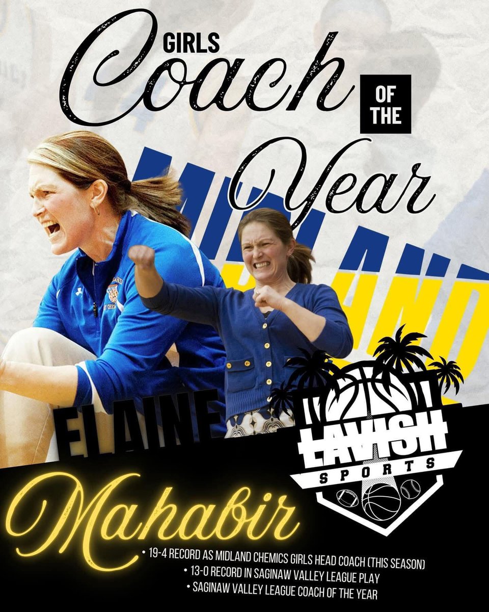 Let’s give it up for our Coaches of the Year for leading their teams to an outstanding season! #LavishSports🌴

 <a href="/daleleeclyde/">Dale Lee Clyde</a> <a href="/MomMahabir/">Elaine Mahabir</a>