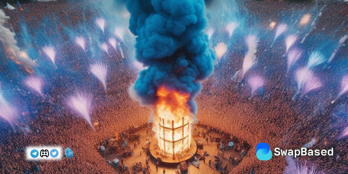 SwapBased (@swap_based) on Twitter photo SwapBased #Buyback&Burn Program and $COIN POL increase continue.
Both Telegram's and Discord's channels have been updated to feature the most recent activity.
For more details, visit our communities. SwapBased #Buyback&Burn Program and $COIN POL increase continue.
Both Telegram's and Discord's channels have been updated to feature the most recent activity.
For more details, visit our communities.