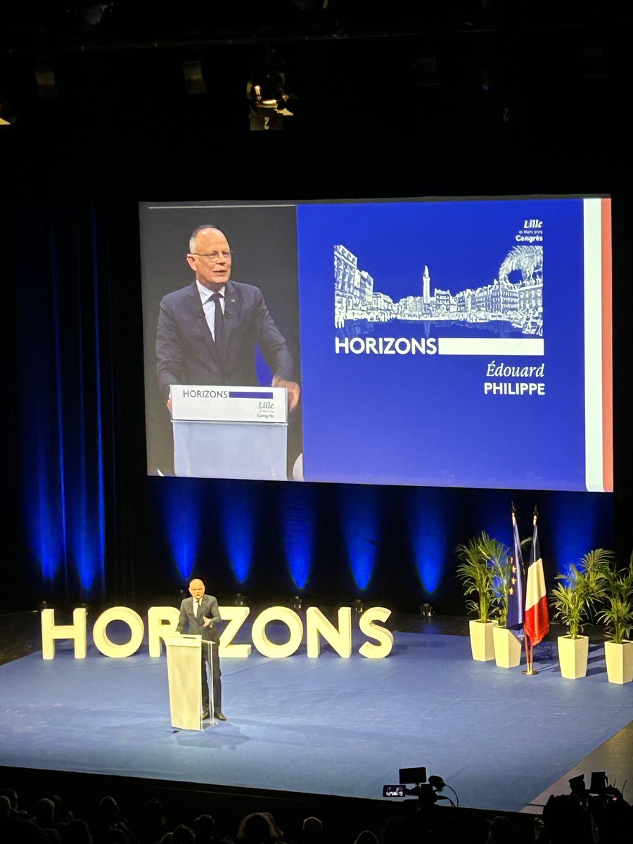 🔵⚪️ Clap de fin pour le congrès #Horizons de Lille…👏🏻

Le risque, pour la France, ce n’est pas le grand remplacement, c’est le lent effacement. » — <a href="/EPhilippe_LH/">Edouard Philippe</a>

#CongrèsHorizons <a href="/HorizonsLille/">Horizons Lille</a> <a href="/Horizons_78/">Horizons Yvelines</a>