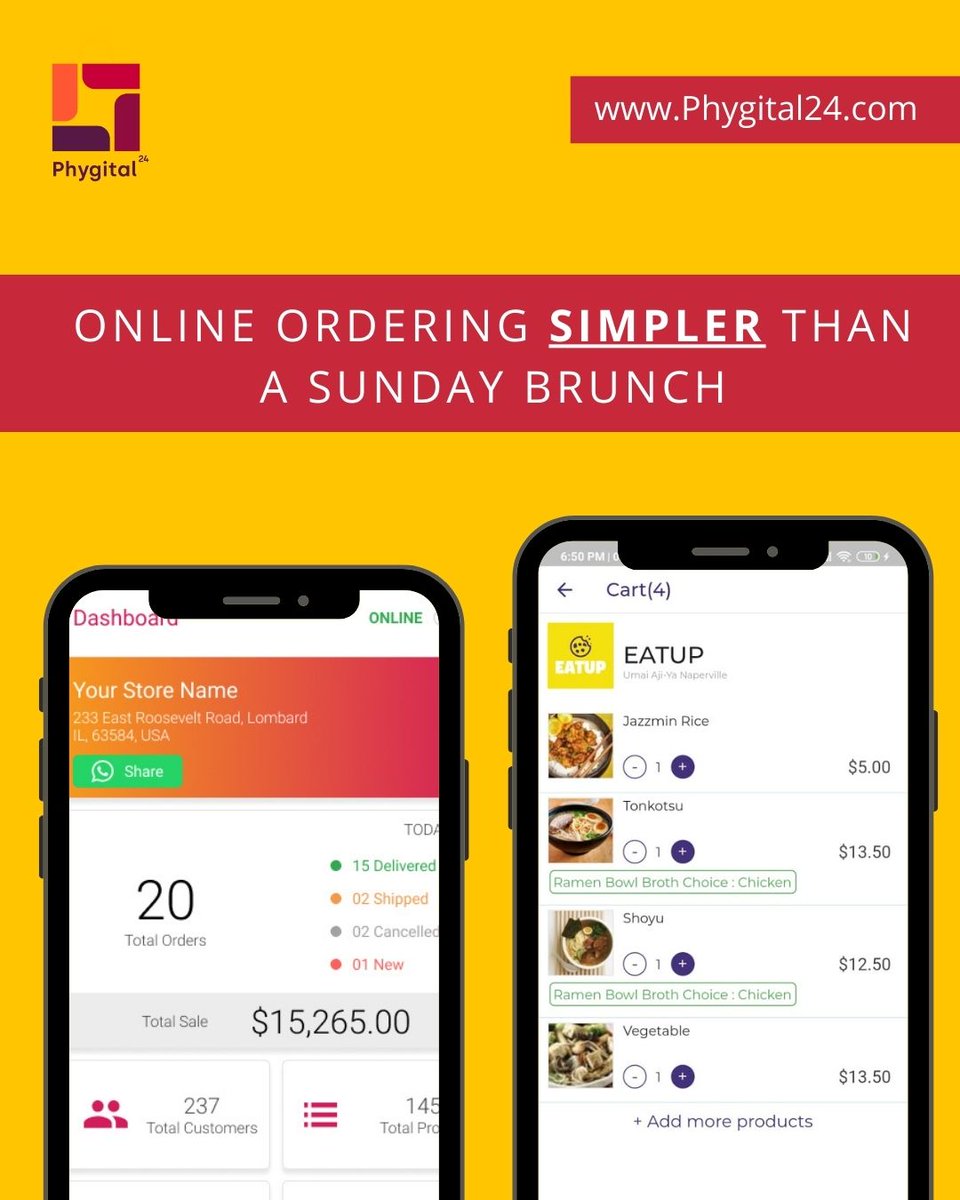phygital24's tweet photo. Your online orders shouldn’t be harder than deciding between pancakes or waffles. 🥞🧇

We keep it simple.
👉 https://t.co/ksYMVQWjw7

#phygital24 #gophygital24 #restauranttech #brunchtime #simplifyonlineorders https://t.co/GVaSB3r1UA