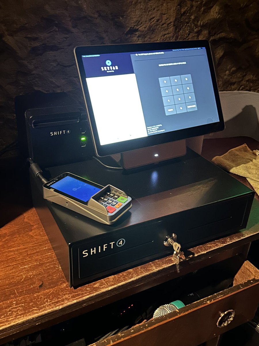 Shift4_Enzo's tweet photo. @Shift4 is bringing @SkyTabPOS Globally to a country near you. Let’s welcome The Cauldron from Edinburgh, Scotland 🏴󠁧󠁢󠁳󠁣󠁴󠁿 our first of many to come in Scotland. They couldn’t be more excited with all the features we have to offer. #shift4 #skytab #Shift4Global https://t.co/G5Jy4Gfvd6