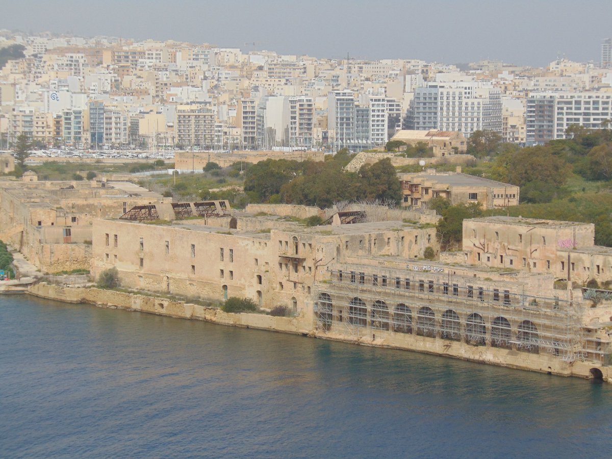 Bright and sunny week in Malta with HQ Army , or at least part of it. Looking especially at command and communications. Pictured is the Lazaretto in Valletta , the wartime home of the fighting 10th Submarine Flotilla RN.