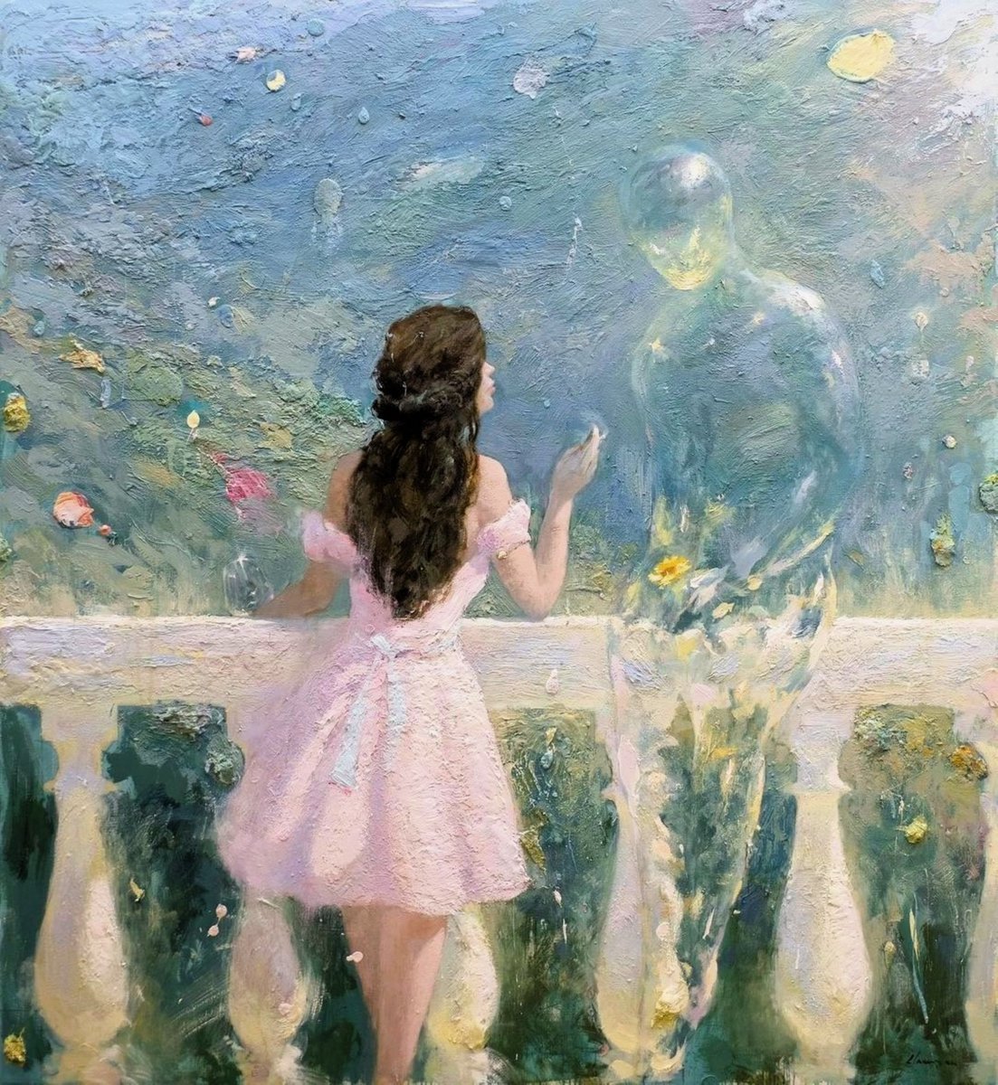 "Stay" 
By Reynier Llanes. (1985)🖌️🌹