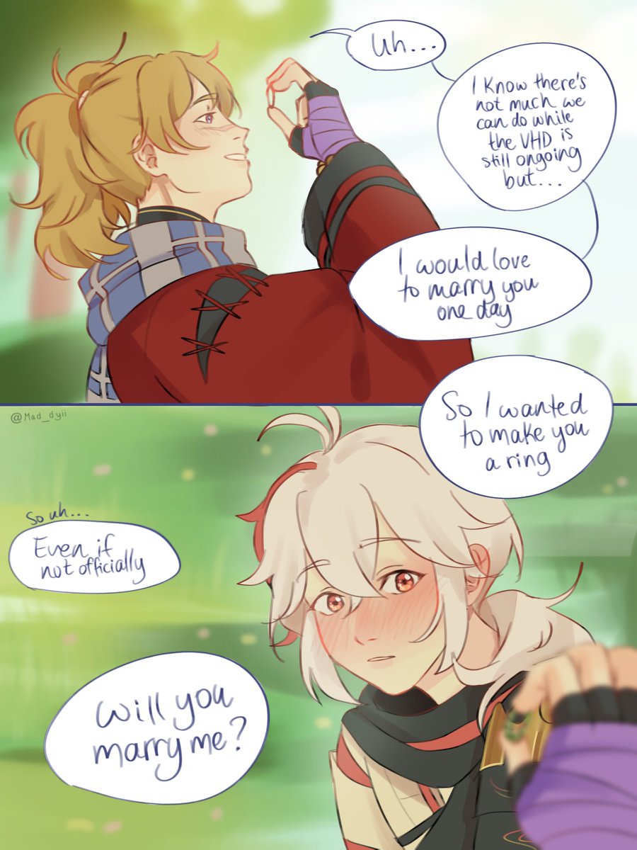 [ 🐱🍁 White day week, day 6: Wedding/Marriage]

Handcrafted ring 💍
•

#tomozuha #tomokazu #tmzhwhiteday25