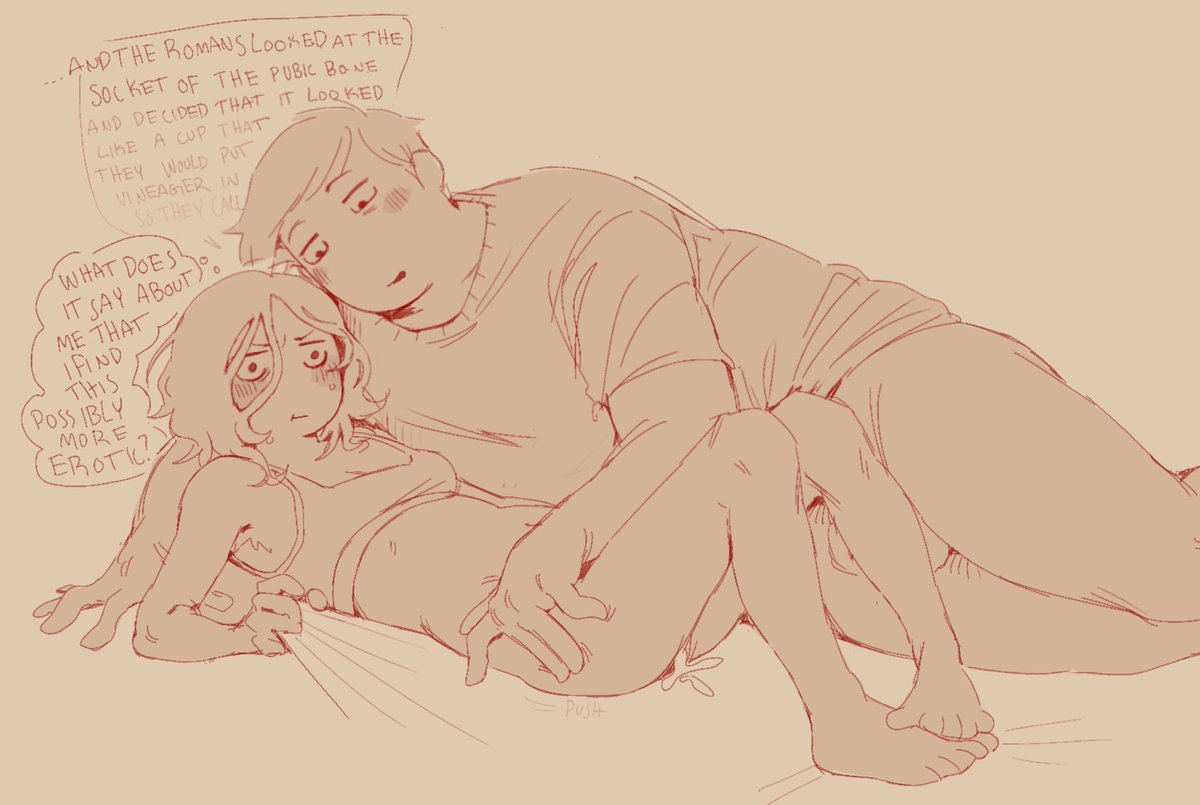 🔞NSFW 
#ClinicalTrialgame #ClinicalTrialFanart 
trivia as aftercare