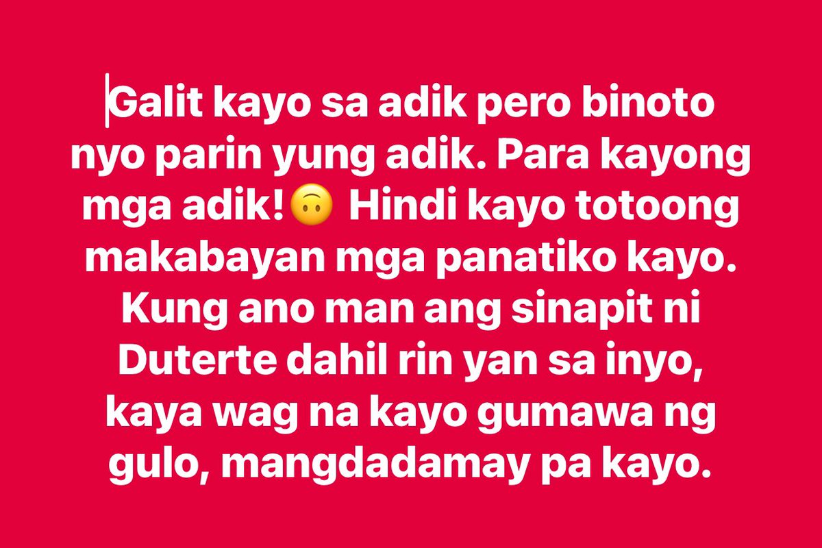 Eleazar_m18's tweet photo. @Patriot949596 #DDSsalotsabayan https://t.co/SydHn03fLd