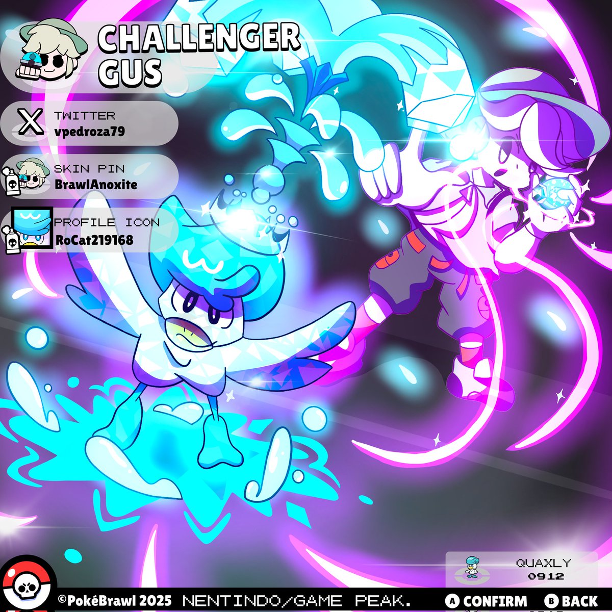 vpedroza79's tweet photo. Hello everyone! I've worked on this piece for the #PokéBrawl25 ! It was a pleasure working with it's host @Rai_Saber, give her some love as well as the pin and icon artist. 

Are you ready for the challenge? Let's fight! 🎈💦✨️ https://t.co/Xk5ggEOPvP