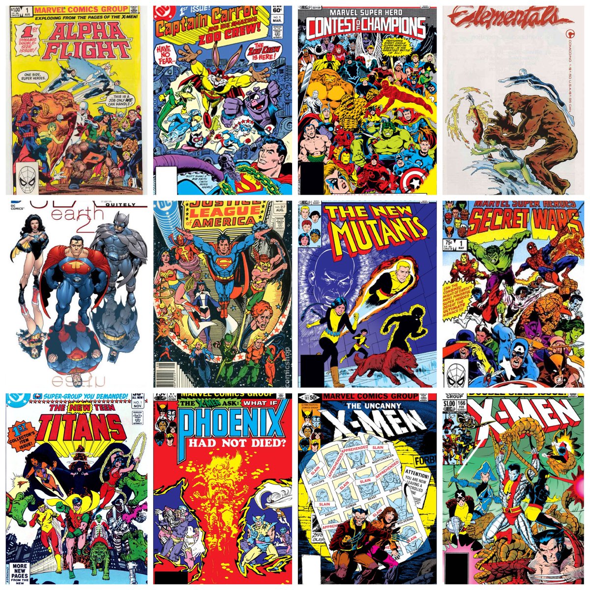 tesslc139's tweet photo. @MonarchDafey My #ComicsDNA
I couldn’t limit myself to only four. https://t.co/LoqNnKahYf