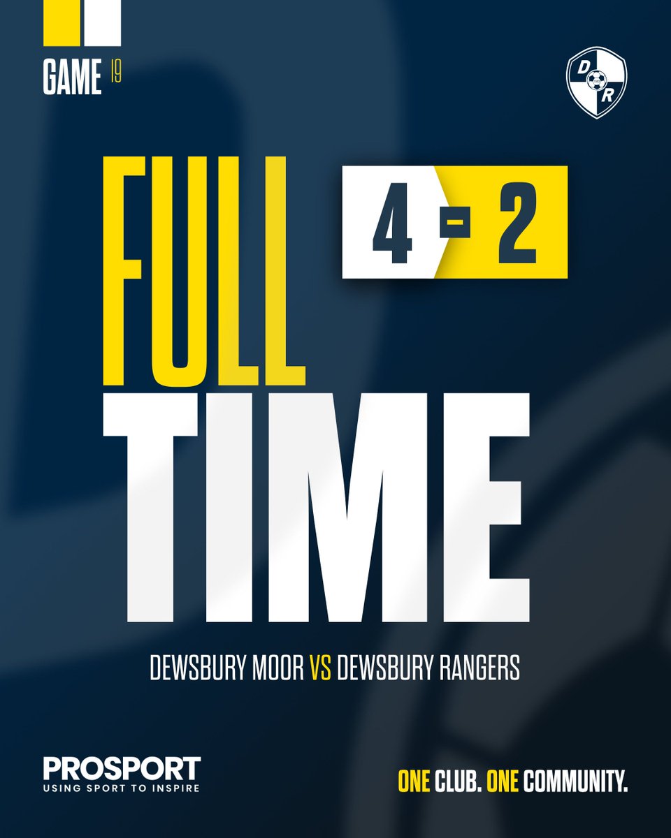 𝗙𝗨𝗟𝗟 𝗧𝗜𝗠𝗘

On another day we win this game. Today we deserved so much more than we got. Another really good performance from us despite having an illness hit squad! 

Hatchi Nyesom with the goals for Rangers!