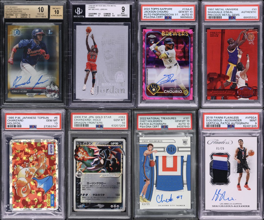 Collect's tweet photo. Weekly Auction No. 165 Extended Bidding starts in less than 9 hours 🚨
#Hobby #Collect #SportsCards #TCG #PokemonTCG #WeeklyAuction https://t.co/jn5YWCh0OF