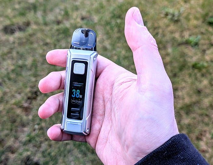 EcigClick's tweet photo. In this review, our Dan is taking a look at the latest pod kit from Lost Vape – the Lost Vape Thelema Nano!

Find out why he thinks it is a "solid all-rounder of a pod system "  👉  https://t.co/bFcDah2KVz..

#LostVape #ThelemaNano #VapeReview #Vape #Vaping #Ecigclick https://t.co/thESXxJgHI