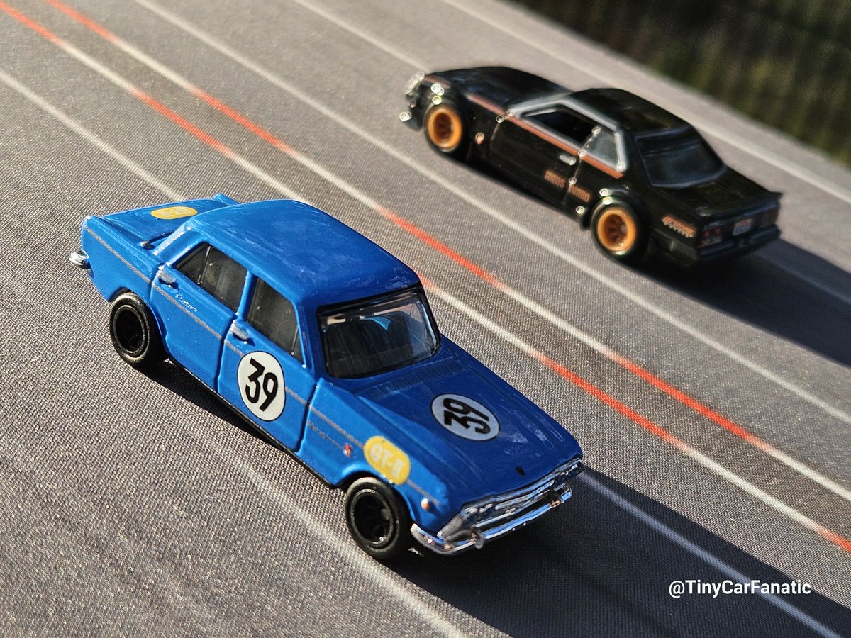 TinyCarFanatic's tweet photo. Skyline Sunday: Hot Wheels Premium 1964 Datsun Prince Skyline GT

#unboxing 
#crackshitopen 
#datsun
#nissan 
#skyline 
#jdm
#explore 
#letsgo 
#viral 
#follow 
#hotwheels
#hotwheelscollectors
#matchbox
#matchboxcollector
#tomica
#majorettediecast
#diecast
#diecastcars https://t.co/jhsfOHgkTa