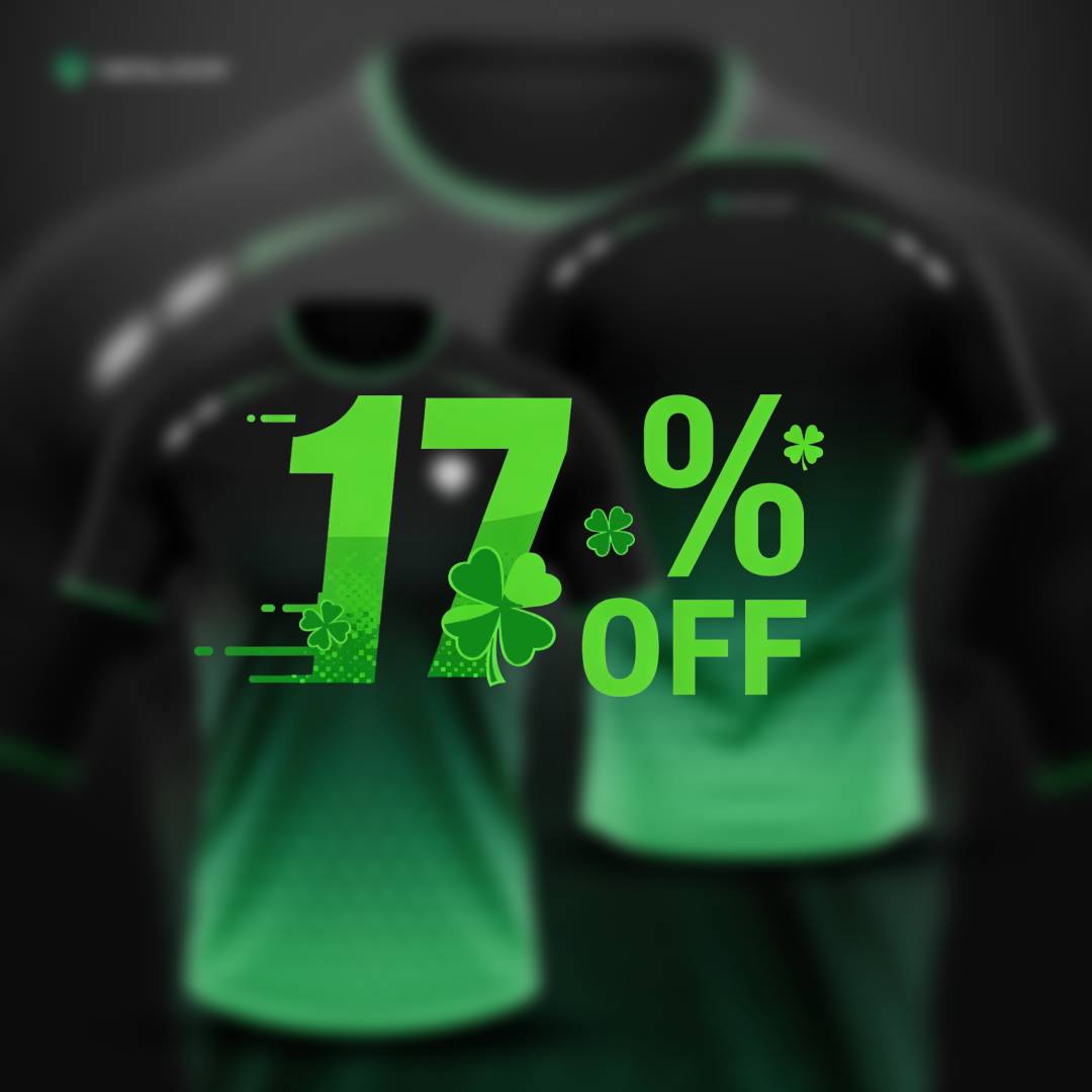 EmeraldCorp (@emeraldcorpgg) on Twitter photo St. Patrickโs Promo + Giveaway โ๏ธ
๐ฅ Celebrate with 17% off all orders using code EMERALD17 at checkout!
๐ Want a FREE custom jersey design for your team? Retweet and tag your teammates for a chance to win! 
#IrishEsports #StPatricksDay #EmeraldCorp St. Patrickโs Promo + Giveaway โ๏ธ
๐ฅ Celebrate with 17% off all orders using code EMERALD17 at checkout!
๐ Want a FREE custom jersey design for your team? Retweet and tag your teammates for a chance to win! 
#IrishEsports #StPatricksDay #EmeraldCorp