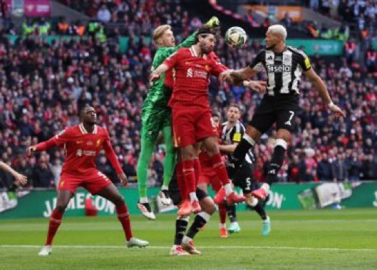 لقطات من مواجهة #ليفربول و #نيوكاسل في نهائي #كأس_الرابطة_الإنجليزية